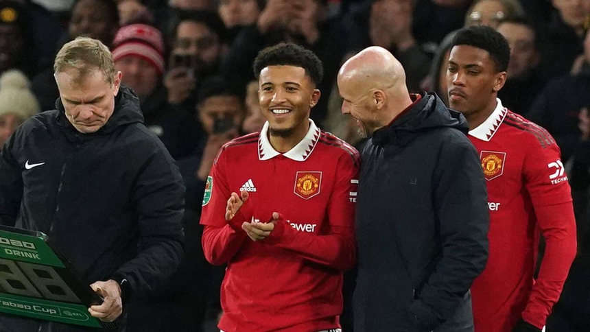 Tin bóng đá MU 2/2: HLV Ten Hag bật mí vai trò mới của Sancho - Ảnh 2.