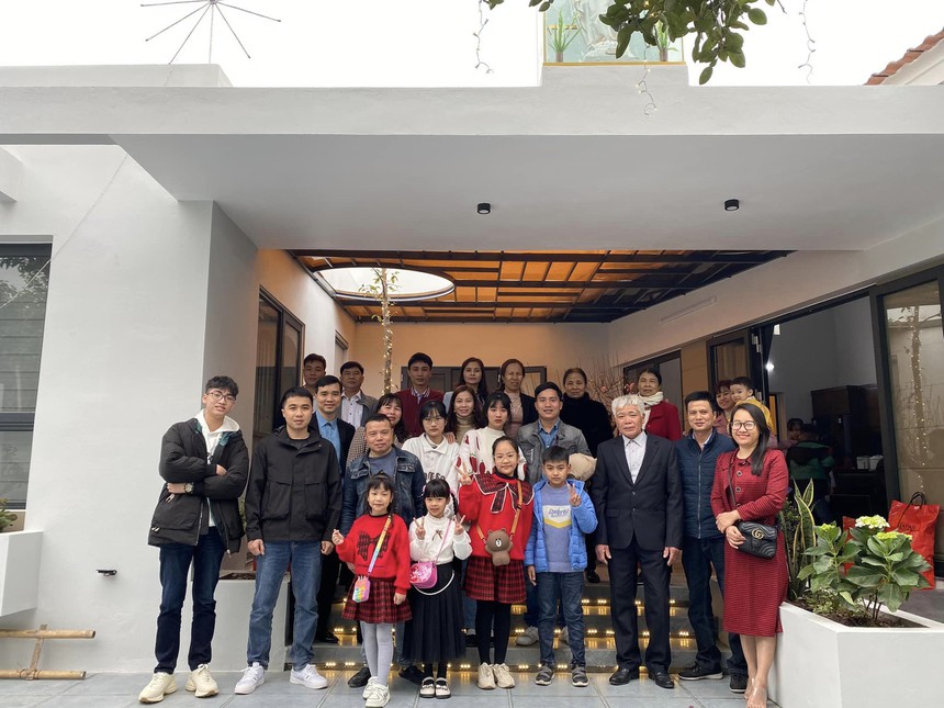 Vợ chồng bán hết vàng cưới xây nhà báo hiếu bố mẹ, lễ tết đại gia đình quây quần ấm cúng - Ảnh 6.