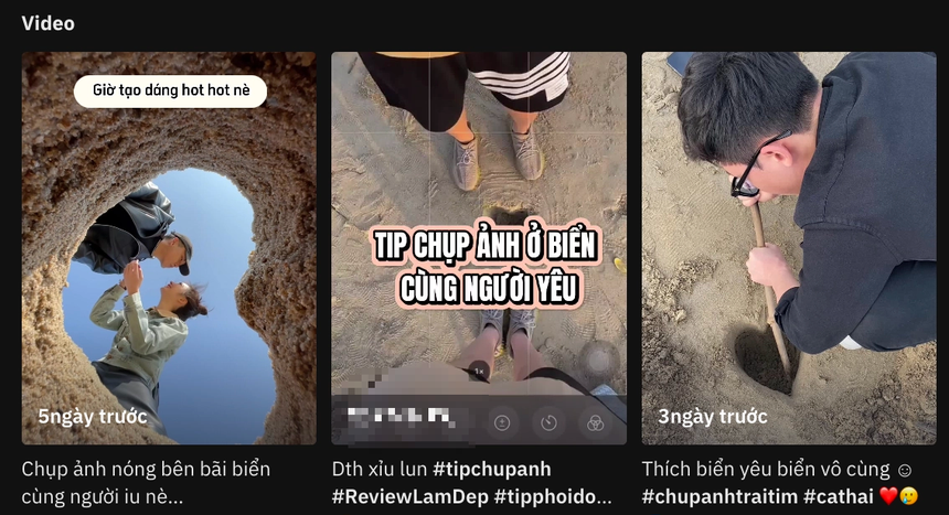 Trào lưu đổ xô ra biển “đào trái tim” tình bể bình của giới trẻ, công sức làm vất vả nhưng thành quả lại siêu "keo" - Ảnh 2.