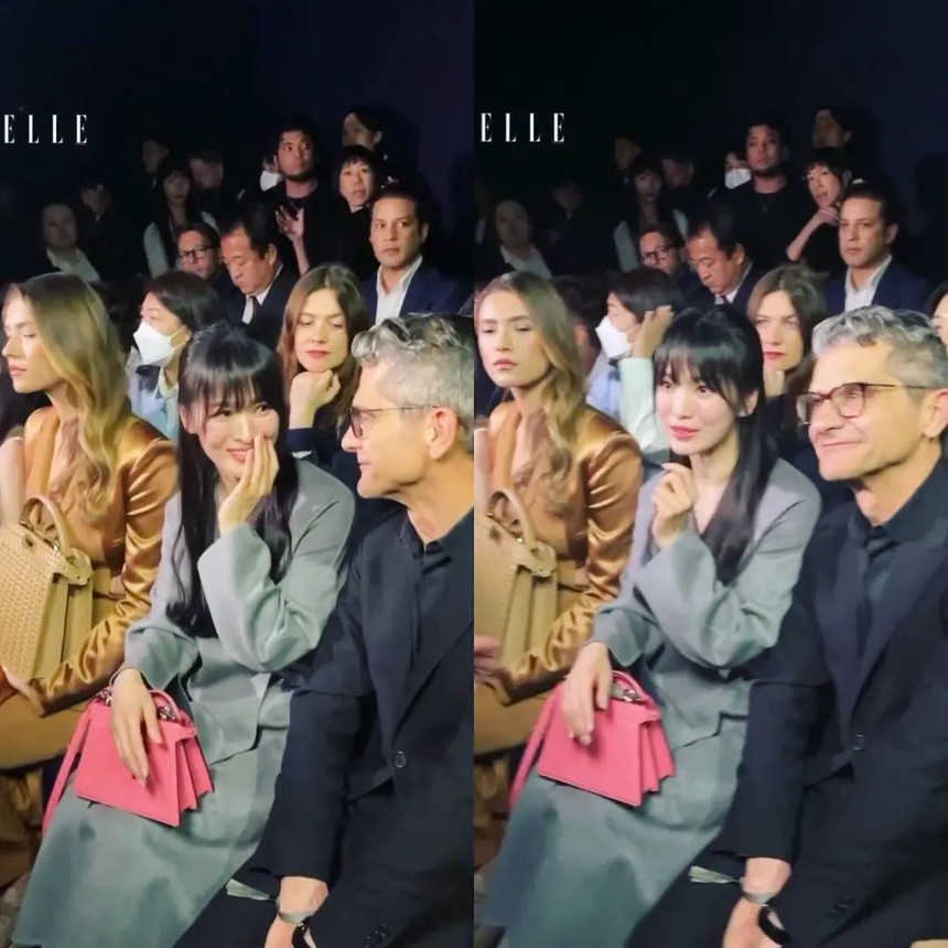 Song Hye Kyo đại náo Milan Fashion Week: Visual gây sốt khi sánh bên nam thần Hứa Quang Hán, được khán giả rần rần ủng hộ - Ảnh 12. Song Hye Kyo đại náo Milan Fashion Week: Visual gây sốt khi sánh bên nam thần Hứa Quang Hán, được khán giả rần rần ủng hộ - Ảnh 12.