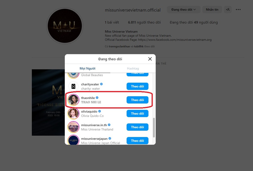 Miss Universe Vietnam liên tục "thả thính" liên quan tới Lê Thảo Nhi, netizen dằn mặt: Đừng lợi dụng để làm chiêu bài truyền thông - Ảnh 2.