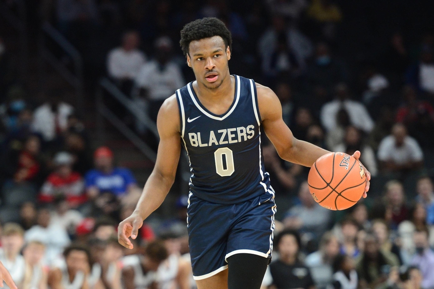 Con trai LeBron James được dự đoán lọt top 10 NBA Draft 2024 - Ảnh 1. Con trai LeBron James được dự đoán lọt top 10 NBA Draft 2024 - Ảnh 1.