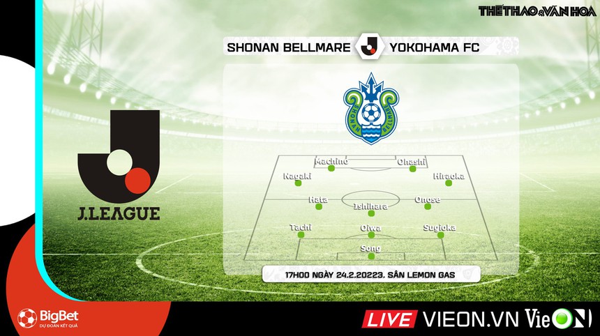 Nhận định, soi kèo Shonan vs Yokohama (17h00, 24/2) J-League vòng 2 - Ảnh 3.