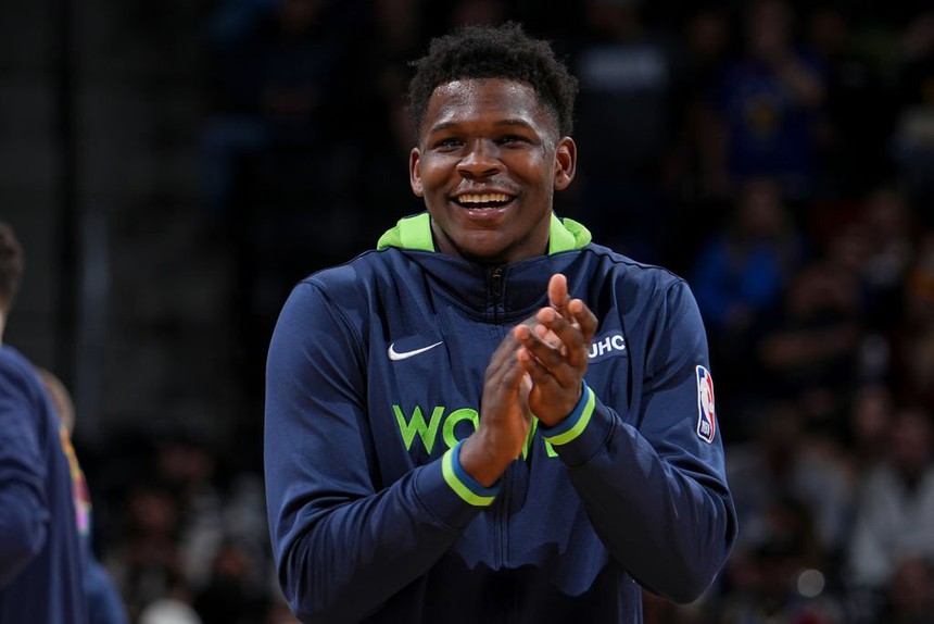 Bất ngờ trước lựa chọn cầu thủ tốt nhất NBA hiện tại của Anthony Edwards - Ảnh 5. Bất ngờ trước lựa chọn cầu thủ tốt nhất NBA hiện tại của Anthony Edwards - Ảnh 5.