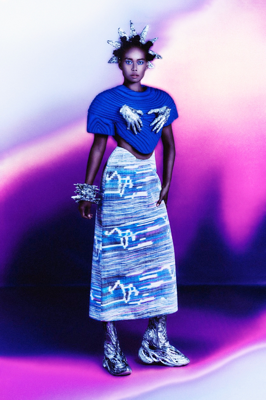 NTK Phan Đăng Hoàng ra mắt BST 'MIRAGE' Thu - Đông 2023 tại triển lãm trưng bày MODES Milano - Ảnh 3.