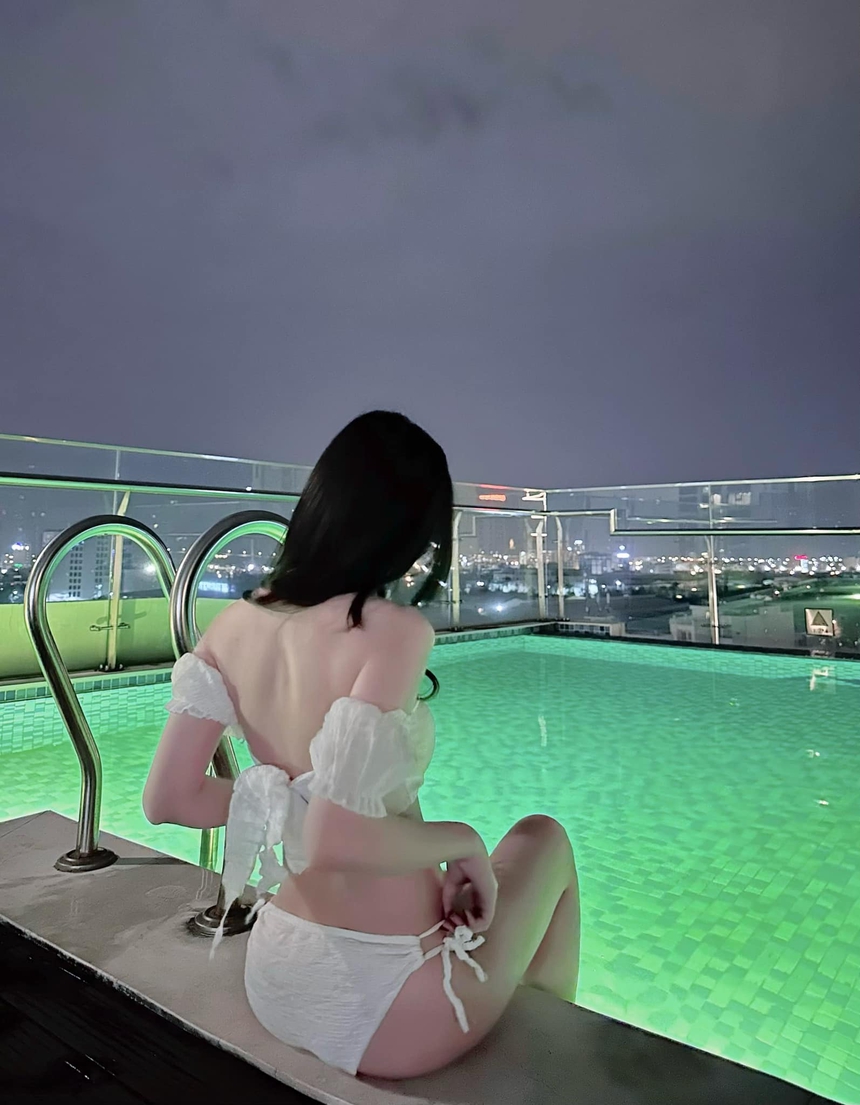 Bạn gái cũ của 'chúa nợ làng game' chăm thả dáng, tự tin khoe diện mạo khác lạ - Ảnh 3.