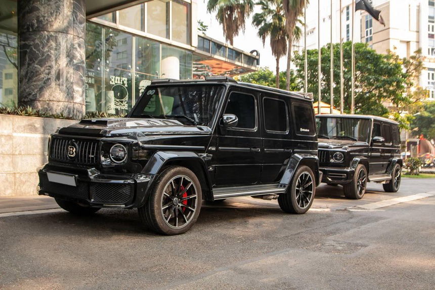 Quá đam mê, rich kid Hà Nội chở siêu xe Ferrari và 3 chiếc G 63 vào TP. HCM để đi phượt tới Phan Thiết - Ảnh 8.