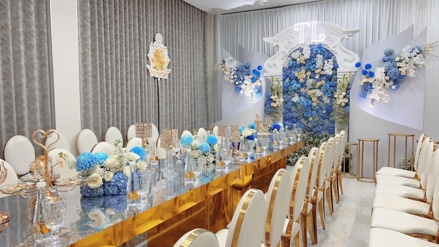 Đám cưới khủng ở Bình Dương: Quà cưới "sương sương" 230 cây vàng và 30 sổ đỏ, khách mời được tặng quà lên đến 40 triệu - Ảnh 3.