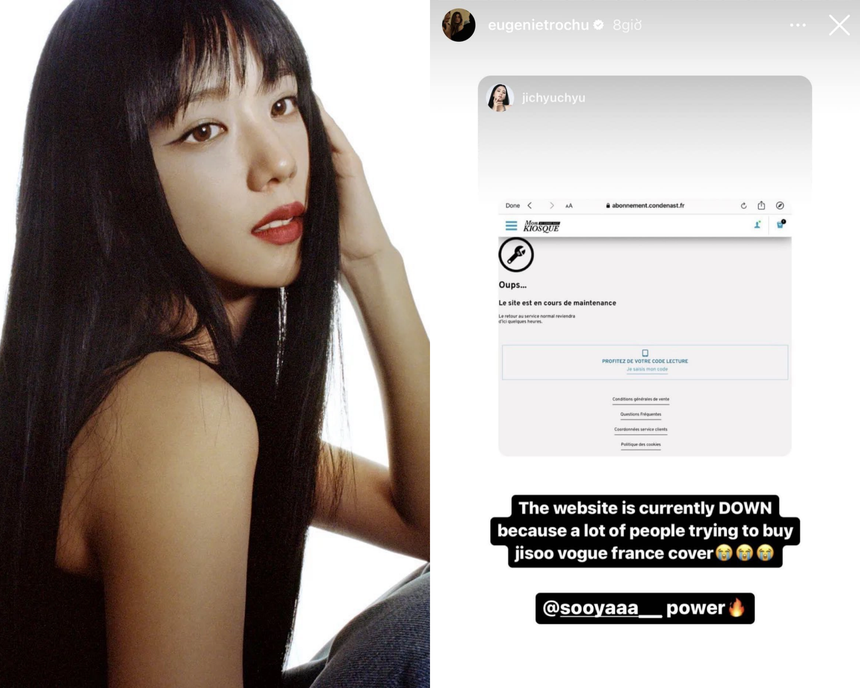 HOT: Jisoo 'đánh sập' web bán tạp chí Vogue, khiến váy 130 triệu của Dior của 'bốc hơi' trong nửa nốt nhạc! - Ảnh 1.