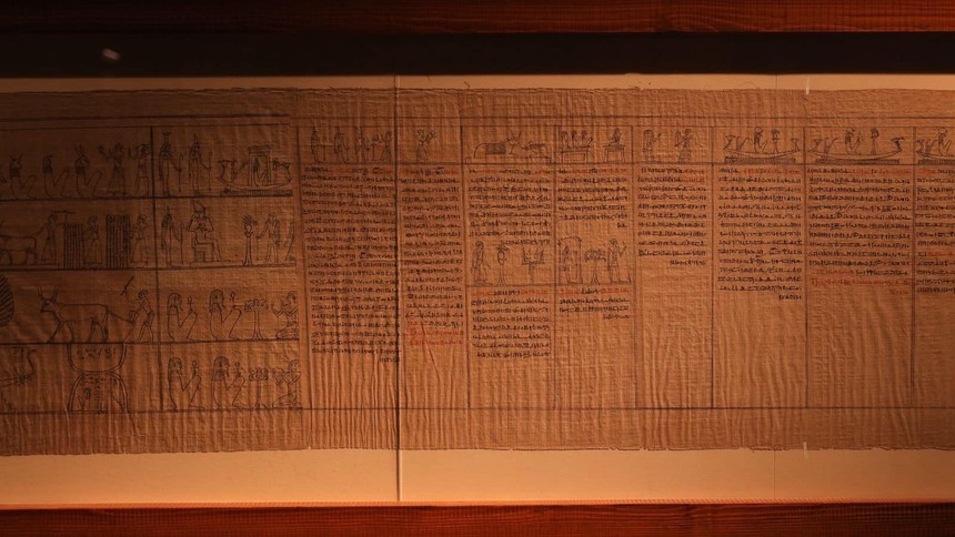 Ai Cập công bố cuốn sách còn nguyên vẹn từ 2.000 năm trước: Nhìn chữ “đọc vị” người viết - Ảnh 10.
