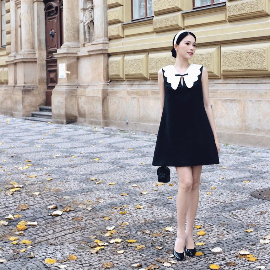 Em dâu thăng thanh hà chăm diện đồ local brand - Ảnh 4.