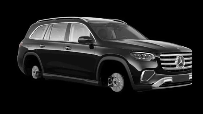 Mercedes-Benz GLS facelift lộ nguyên ngoại thất - Ảnh 2.