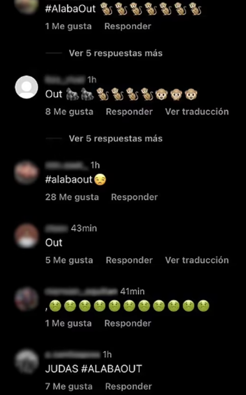 CĐV Real Madrid gọi Alaba là "kẻ phản bội", đòi Alaba rời khỏi Real Madrid CĐV Real Madrid gọi Alaba là "kẻ phản bội", đòi Alaba rời khỏi Real Madrid