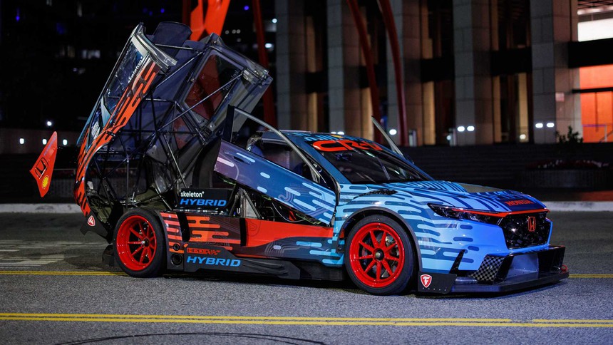 Honda CR-V 800 mã lực chính thức ra mắt: Động cơ xe đua, công nghệ như Lamborghini - Ảnh 3.