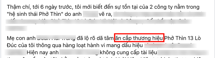 Dân mạng rần rần trước tin ông chủ phở Thìn Lò Đúc ra tâm thư, cho biết mình bị "ăn cắp thương hiệu"? - Ảnh 3.