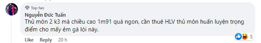 Thủ môn cao 1m91 của HAGL được kỳ vọng thay thế Văn Lâm - Ảnh 4. Thủ môn cao 1m91 của HAGL được kỳ vọng thay thế Văn Lâm - Ảnh 4.