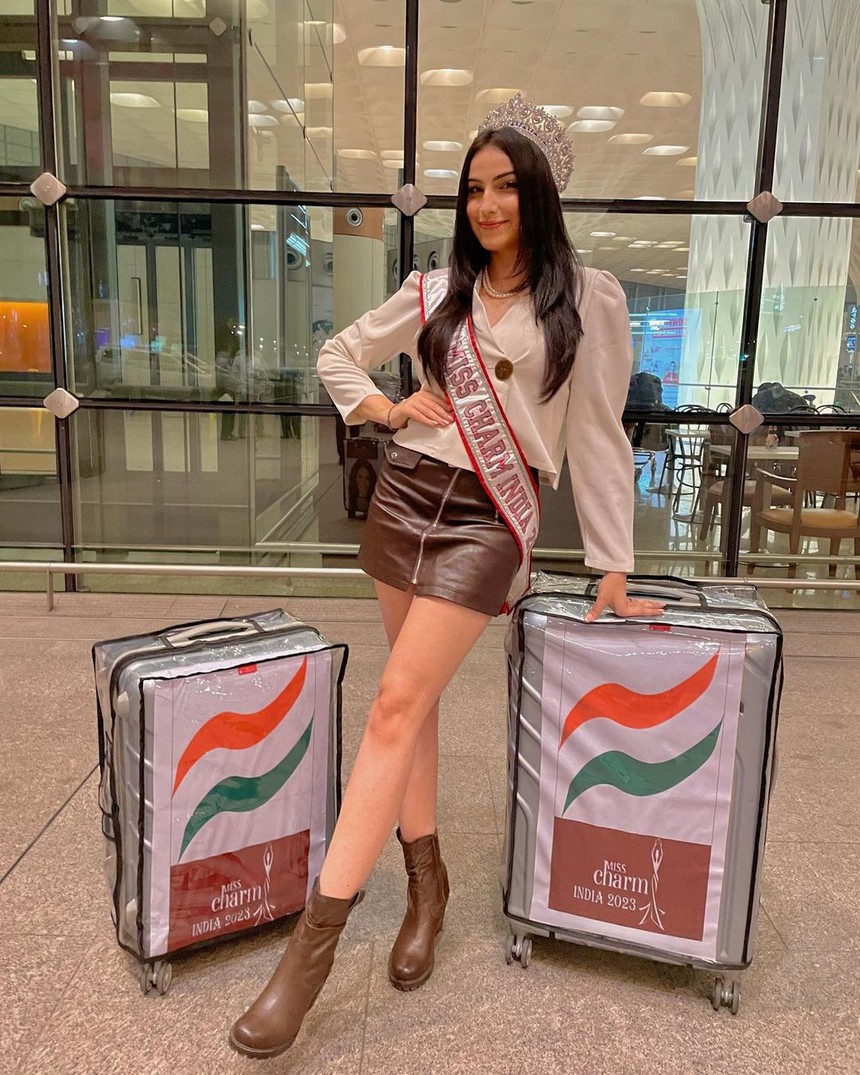 Gần 40 Hoa hậu quốc tế đã tới Việt Nam, "chủ nhà" Thanh Thanh Huyền sẵn sàng chinh chiến tại Miss Charm 2023 - Ảnh 3. Gần 40 Hoa hậu quốc tế đã tới Việt Nam, "chủ nhà" Thanh Thanh Huyền sẵn sàng chinh chiến tại Miss Charm 2023 - Ảnh 3.