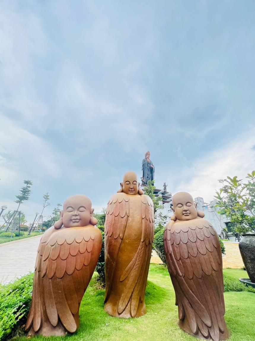 Du khách đổ lên núi Bà Đen check-in với hàng trăm ngàn cây hoa tulip dịp Tết - Ảnh 3.