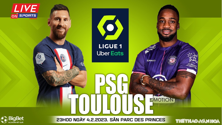 Nhận định, soi kèo PSG vs Toulouse (23h00, 4/2), vòng 22 Ligue 1 - Ảnh 2. Nhận định, soi kèo PSG vs Toulouse (23h00, 4/2), vòng 22 Ligue 1 - Ảnh 2.