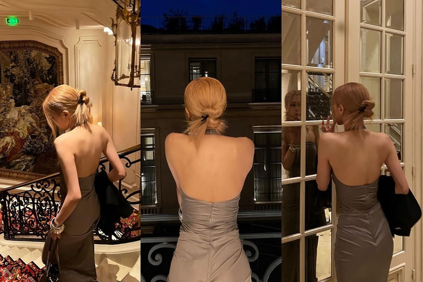 Khi Jennie và Rosé xoay lưng: Áo váy đẹp tới mấy cũng chẳng hot bằng bóng lưng nuột nà, ai chiếm thế thượng phong trong màn đọ dáng căng đét này? - Ảnh 10. Khi Jennie và Rosé xoay lưng: Áo váy đẹp tới mấy cũng chẳng hot bằng bóng lưng nuột nà, ai chiếm thế thượng phong trong màn đọ dáng căng đét này? - Ảnh 10.