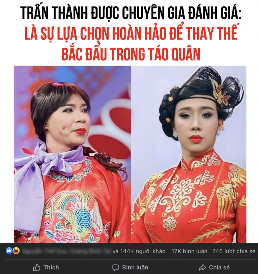 Trấn Thành là lựa chọn hoàn hảo để thay thế Bắc Đẩu trong Táo Quân? - Ảnh 2. Trấn Thành là lựa chọn hoàn hảo để thay thế Bắc Đẩu trong Táo Quân? - Ảnh 2.