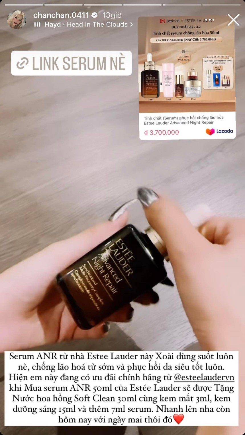 Đồ skincare mỹ nhân Việt dùng gần đây: Đỗ Thị Hà và Xoài Non dùng serum hơn 3 triệu, Á hậu Tường San chăm đắp mặt nạ mỗi ngày  - Ảnh 2.