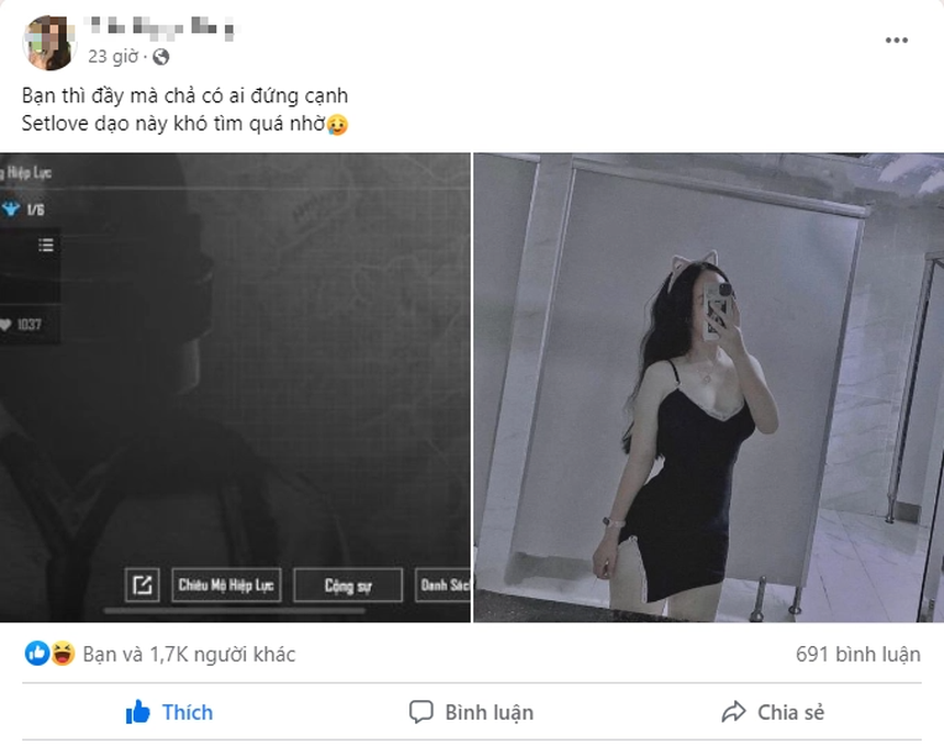 Đăng ảnh gợi cảm kèm lời tâm sự ‘khó tin’, nữ game thủ xinh đẹp khiến cộng đồng ngỡ ngàng - Ảnh 1.