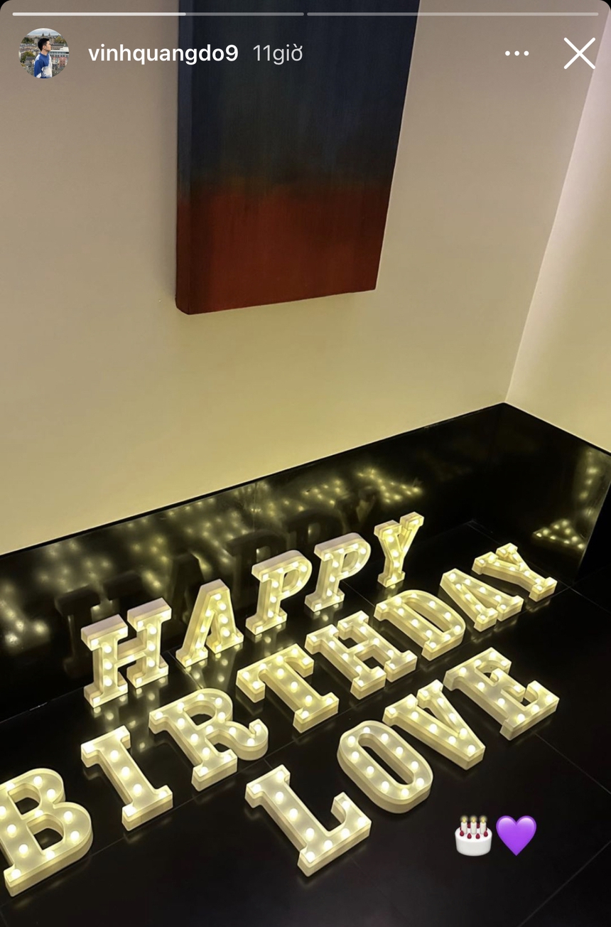 Khéo nịnh chồng như Đỗ Mỹ Linh: Chỉ 1 hành động mà khiến chồng thiếu gia hào hứng trong ngày sinh nhật  - Ảnh 1.