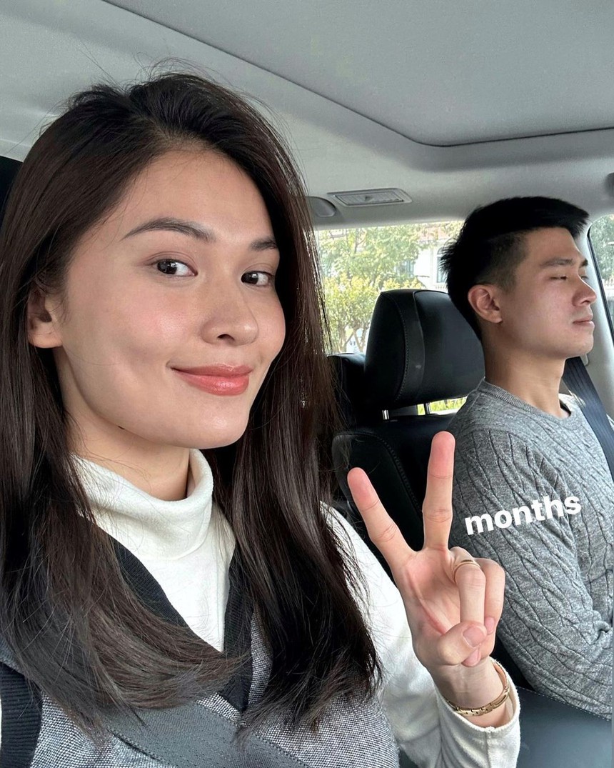 Á hậu Thùy Dung khoe ảnh bên chồng, tiết lộ điều này sau 2 tháng kết hôn - Ảnh 2.