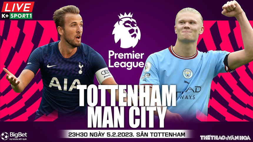 Nhận định, soi kèo Tottenham vs Man City (23h30, 5/2), vòng 22 Ngoại hạng Anh - Ảnh 2.