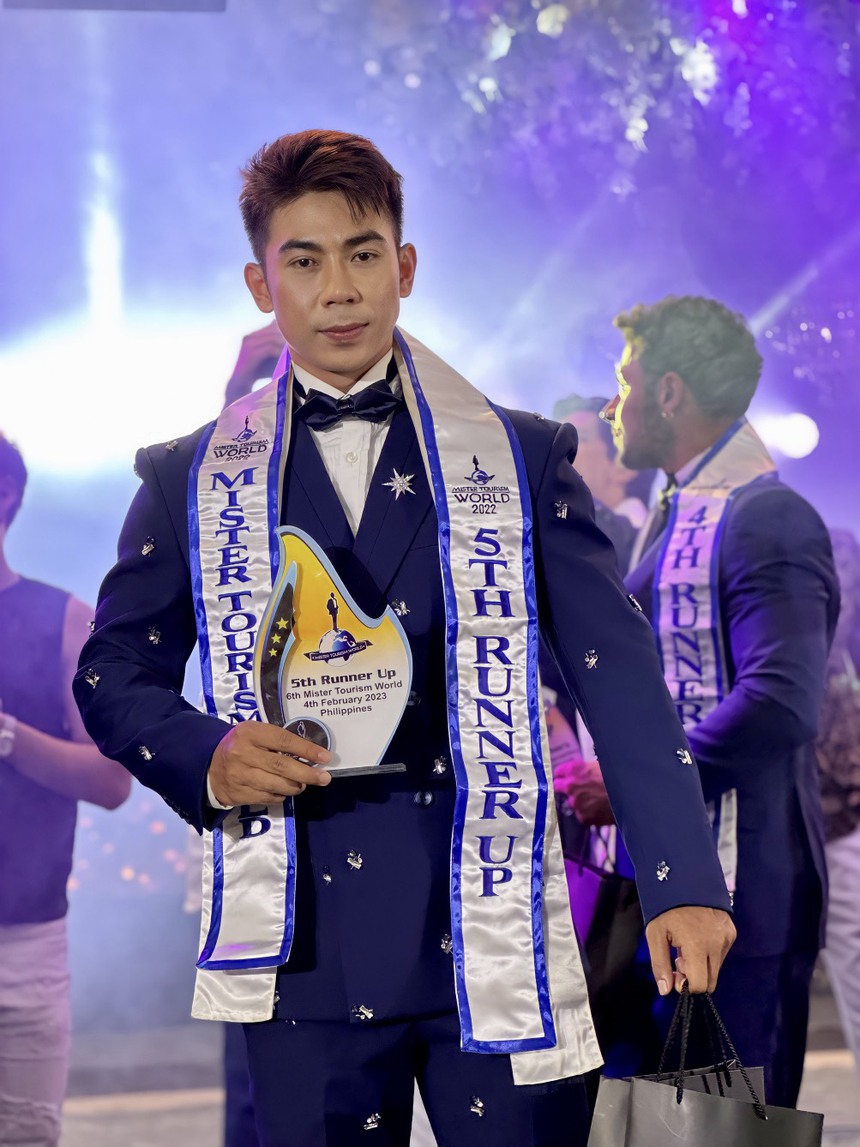 Phùng Phước Thịnh đạt Á vương 5 Mister Tourism World 2022 - Ảnh 3. Phùng Phước Thịnh đạt Á vương 5 Mister Tourism World 2022 - Ảnh 3.