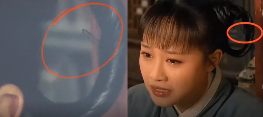 Chỉ có kính hiển vi mới soi nổi loạt 'sạn' Chân Hoàn truyện này: Từ điện thoại đến ổ điện rồi nhân viên đoàn phim, bạn thấy hết chưa? - Ảnh 4.