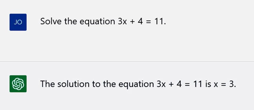 ChatGPT cũng sợ Toán như ai, biết nói dối khi không giải đúng - Ảnh 2. ChatGPT cũng sợ Toán như ai, biết nói dối khi không giải đúng - Ảnh 2.