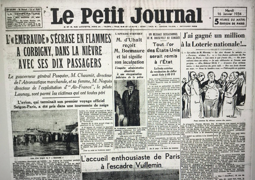 Ảnh = Ký ức = Lịch sử (kỳ 59): Vụ tai nạn hàng không khiến Toàn quyền Đông Dương tử nạn - Ảnh 4.