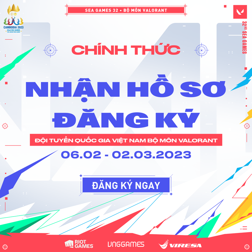 Mở cổng đăng ký VĐV đội tuyển Quốc gia dự SEA Games 32 môn VALORANT - Ảnh 1.