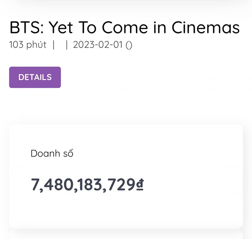 Phim mới của BTS đạt doanh thu khủng tại Việt Nam - Ảnh 2.