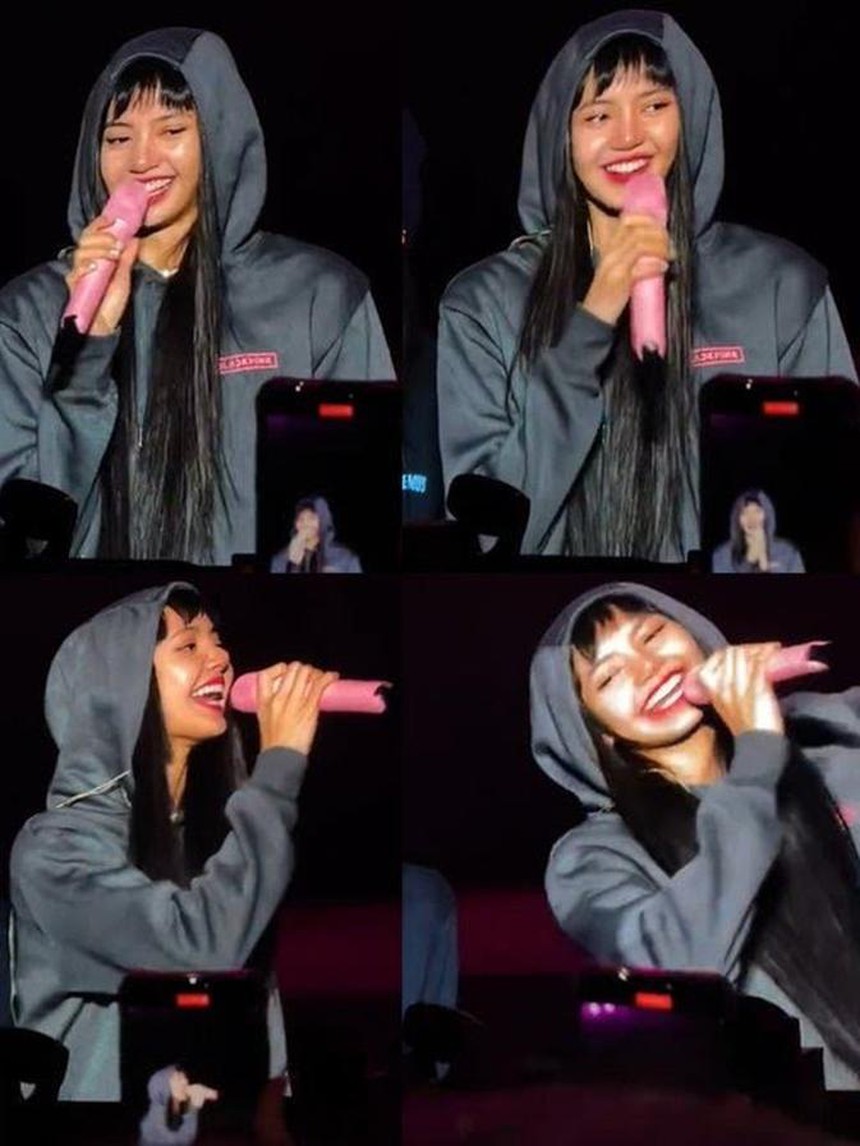 Lisa mạnh tay cắt tóc trước show Celine, nhìn phần mái mà netizen lo lắm - Ảnh 4. Lisa mạnh tay cắt tóc trước show Celine, nhìn phần mái mà netizen lo lắm - Ảnh 4.