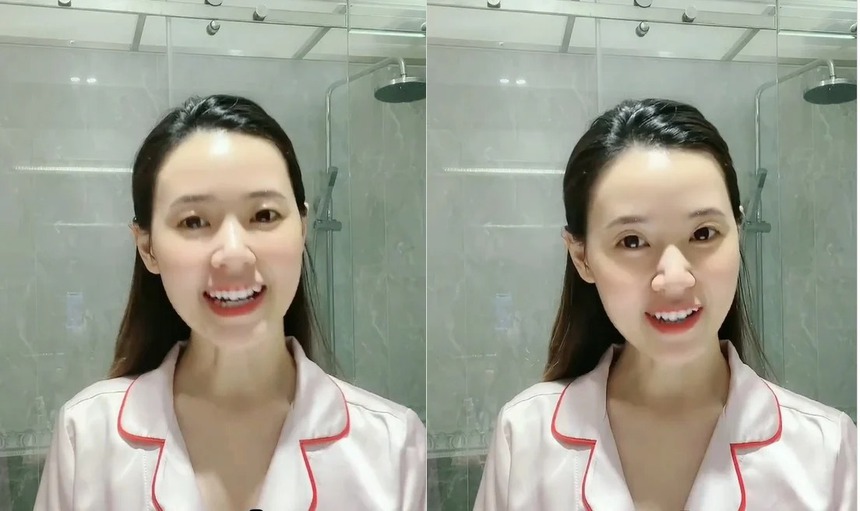 Midu để lộ nhan sắc thật khi lên sóng cùng Lê Dương Bảo Lâm - Ảnh 3.