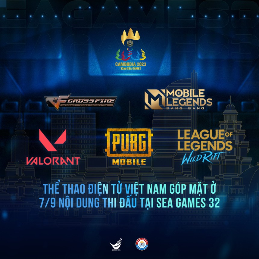 Chính thức: Đoàn Việt Nam tham dự 7 trên 9 nội dung Esports tại SEA Games 32 - Ảnh 1. Chính thức: Đoàn Việt Nam tham dự 7 trên 9 nội dung Esports tại SEA Games 32 - Ảnh 1.