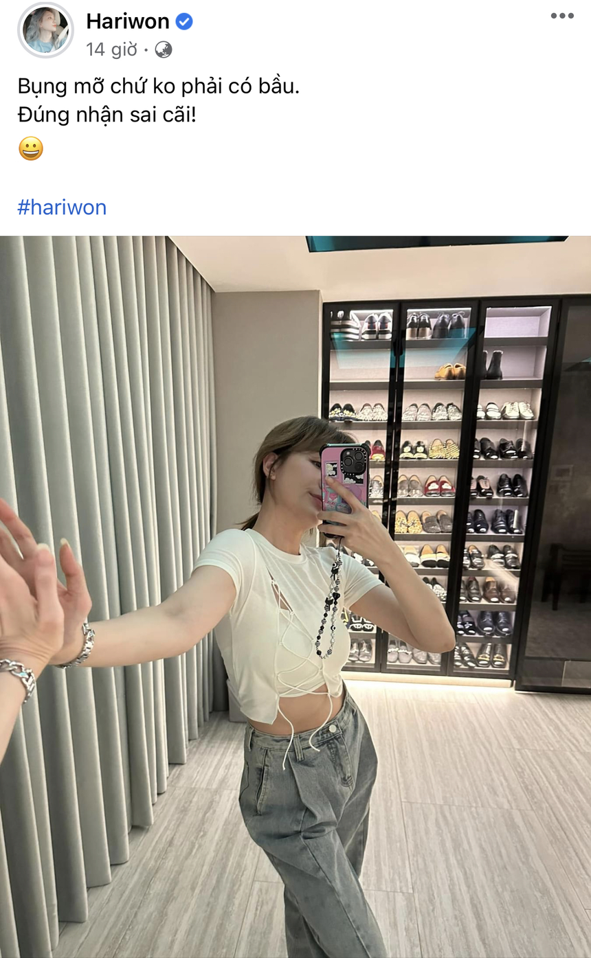 Đúng nhận sai cãi: '5 lần 7 lượt' vướng tin đồn mang thai nhưng Hari Won đều có cùng 1 câu trả lời này  - Ảnh 5.