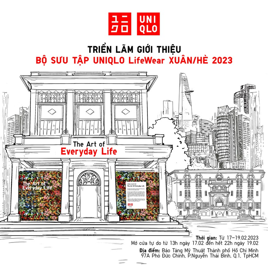 Triển Lãm Giới Thiệu BST LifeWear Xuân/Hè 2023 Với Chủ Đề "The Art of Everyday Life". - Ảnh 1.