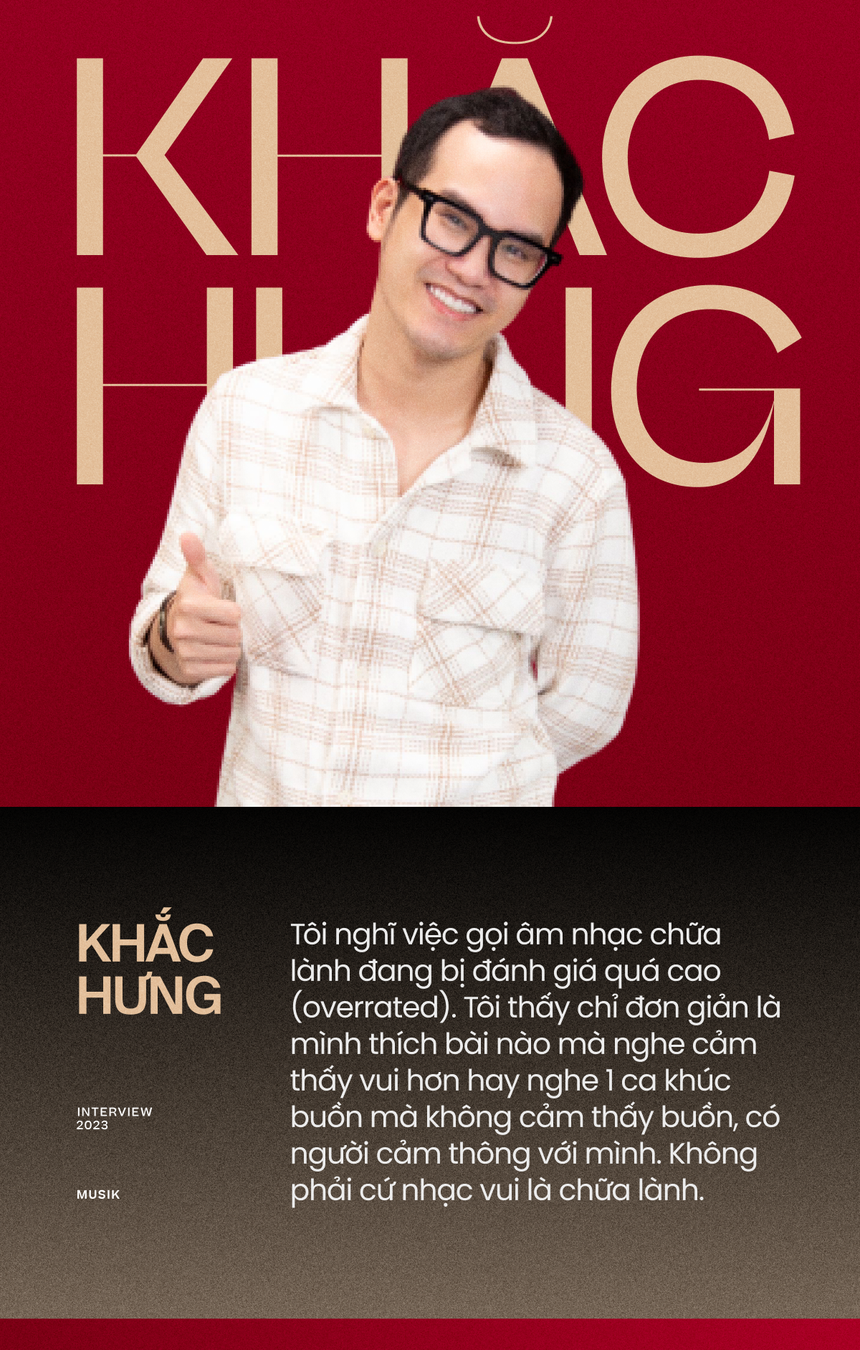 Đức Phúc và Khắc Hưng cùng trải lòng: "Việc gọi 'âm nhạc chữa lành' đang bị overrated" - Ảnh 3. Đức Phúc và Khắc Hưng cùng trải lòng: "Việc gọi 'âm nhạc chữa lành' đang bị overrated" - Ảnh 3.