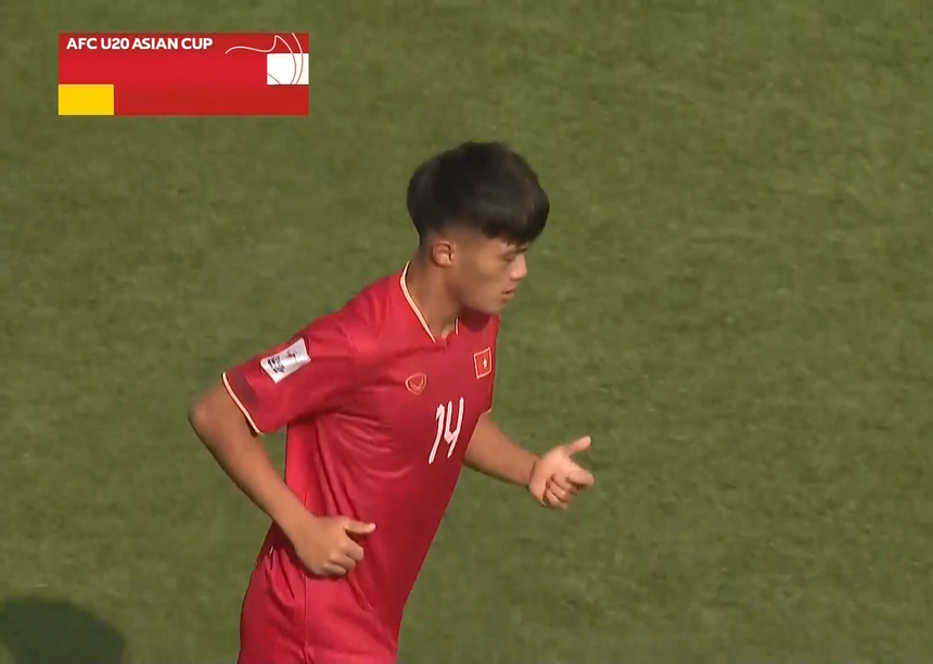 'Vua giải trẻ' Quốc Việt lập siêu phẩm sút xa vào lưới U20 Úc - Ảnh 3.