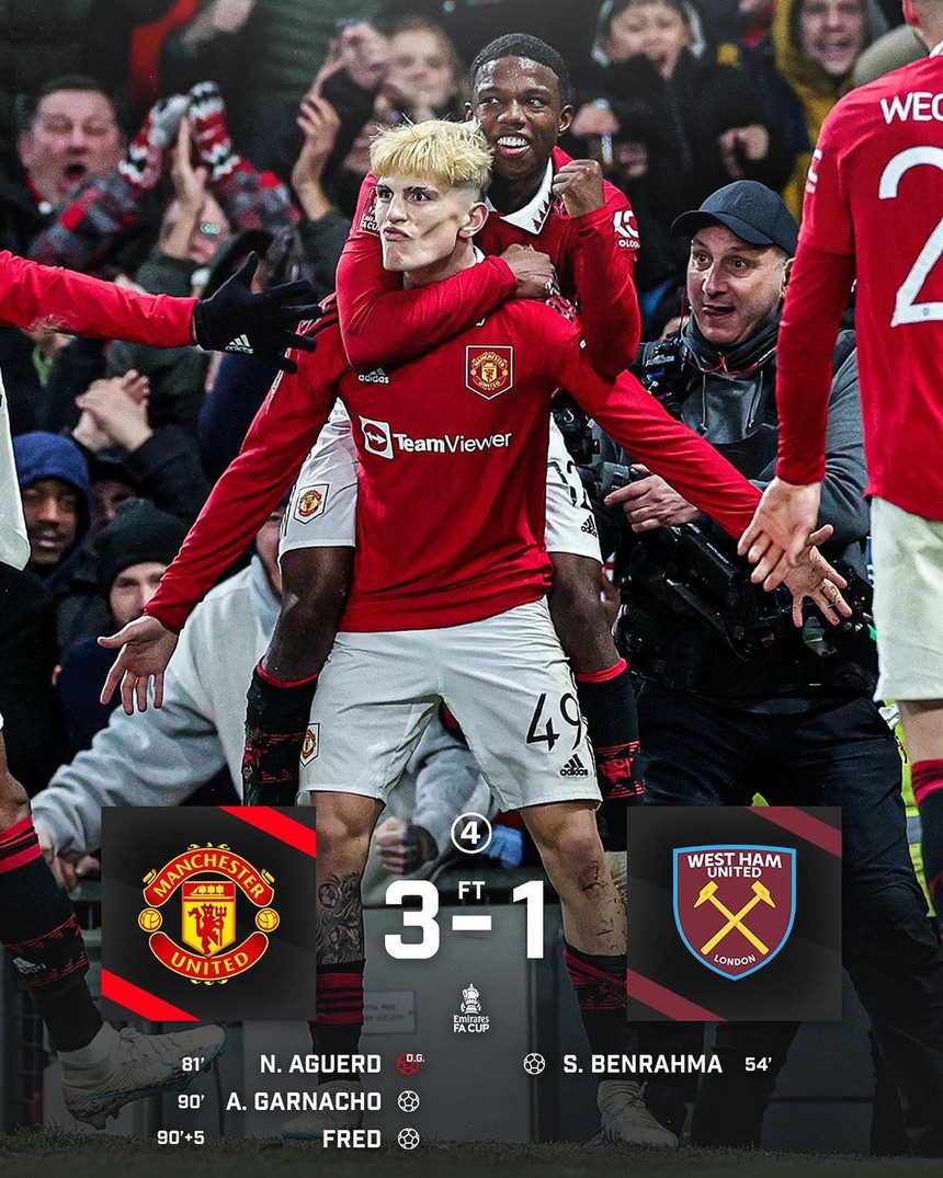 Bùng nổ với 'Fergie Time', MU ngược dòng thắng kịch tính khó tin ở FA Cup - Ảnh 6.