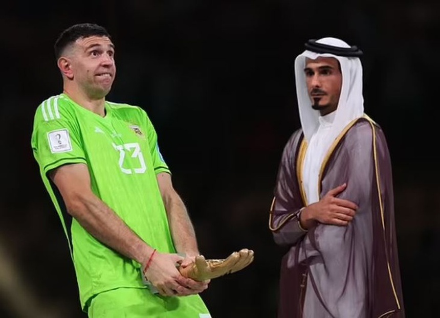 Mbappe mặt 'lạnh như đá' khi nghe Emiliano Martinez giành giải Thủ môn xuất sắc nhất năm của FIFA - Ảnh 4.