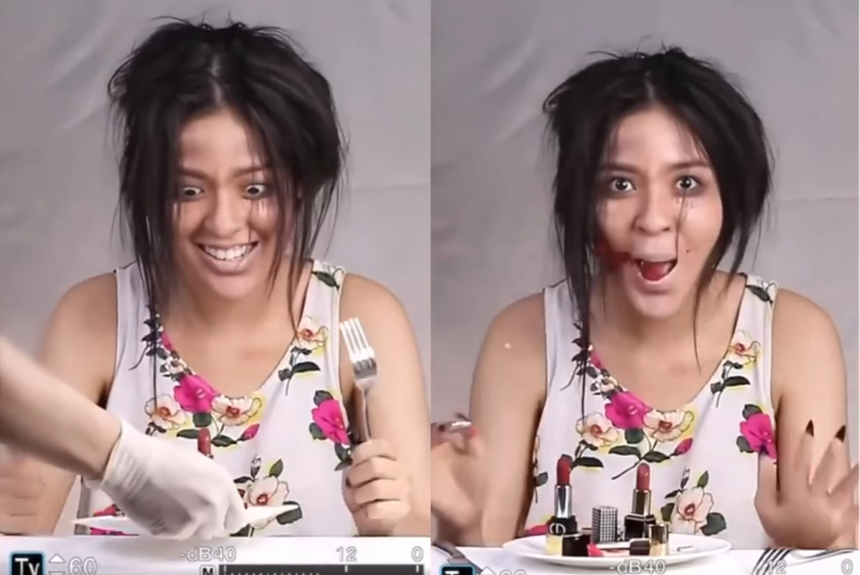 Hot girl ‘trứng rán cần mỡ’ lại khiến cộng đồng mạng nổi da gà với màn hóa thân ‘diễn như không diễn’ - Ảnh 2.