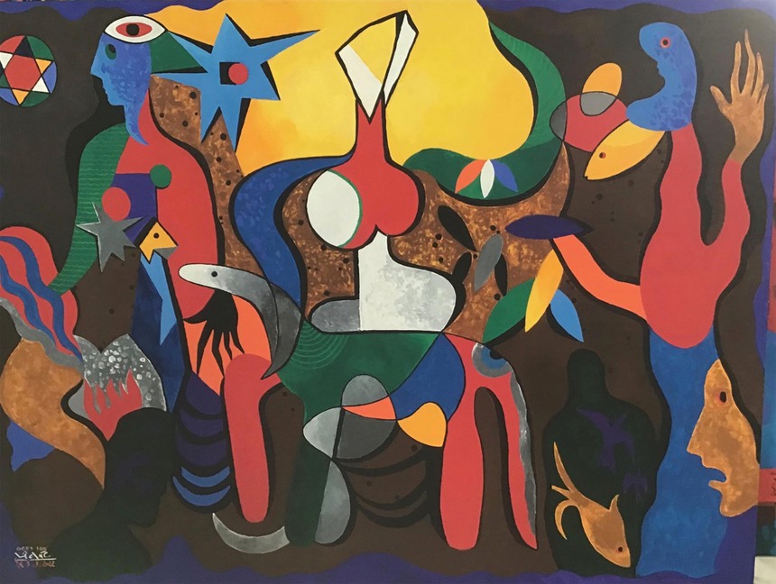 Triển lãm 'Ngày trở về' của Lê Đại Chúc: 'Trăm bức đan thanh bừng nét ngọc' - Ảnh 4. Triển lãm 'Ngày trở về' của Lê Đại Chúc: 'Trăm bức đan thanh bừng nét ngọc' - Ảnh 4.