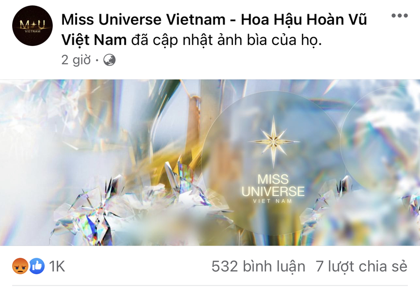 Fanpage Miss Universe Vietnam nhận "bão" phẫn nộ sau ồn ào tên gọi, bị chê khi dùng hình ảnh có sẵn? - Ảnh 1.