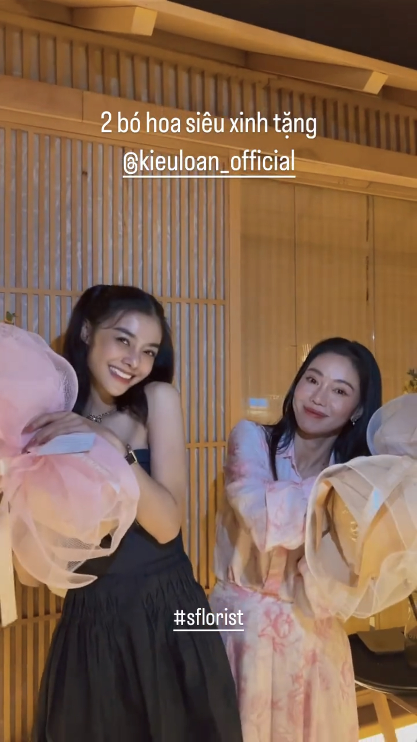 Á hậu Kiều Loan lộ diện sau nghi vấn "dao kéo" quá đà, nhan sắc thật qua camera thường thế nào? - Ảnh 1.