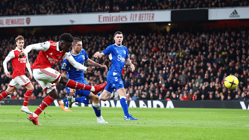 Arsenal đè bẹp Everton, củng cố ngôi đầu bảng Ngoại hạng Anh - Ảnh 4.